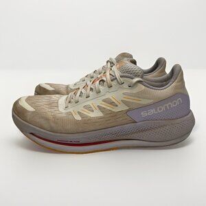 Salomon Spectur Running Training Shoes Women’s Sz 9.5 US Beige Lightweight